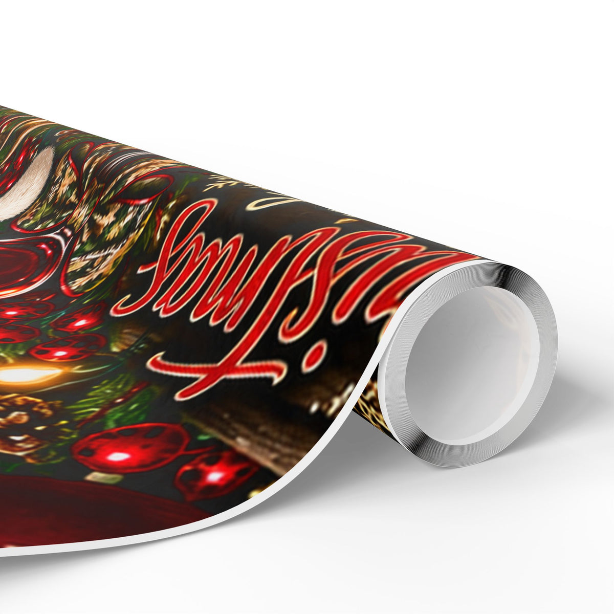 Christmas WINE and CAMO Wrapping Paper Roll