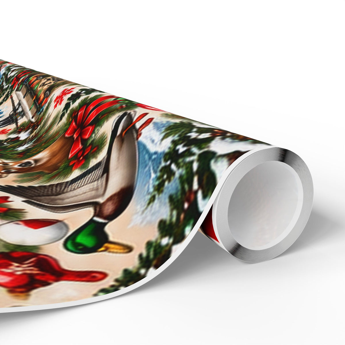 MERC Christmas HUNTING AND FISHING Wrapping Paper Roll