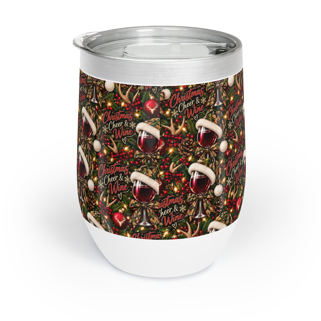 Christmas Wine Tumbler