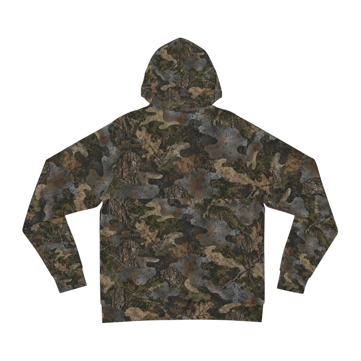 Unisex Pink Retro Script Camo Hoodie