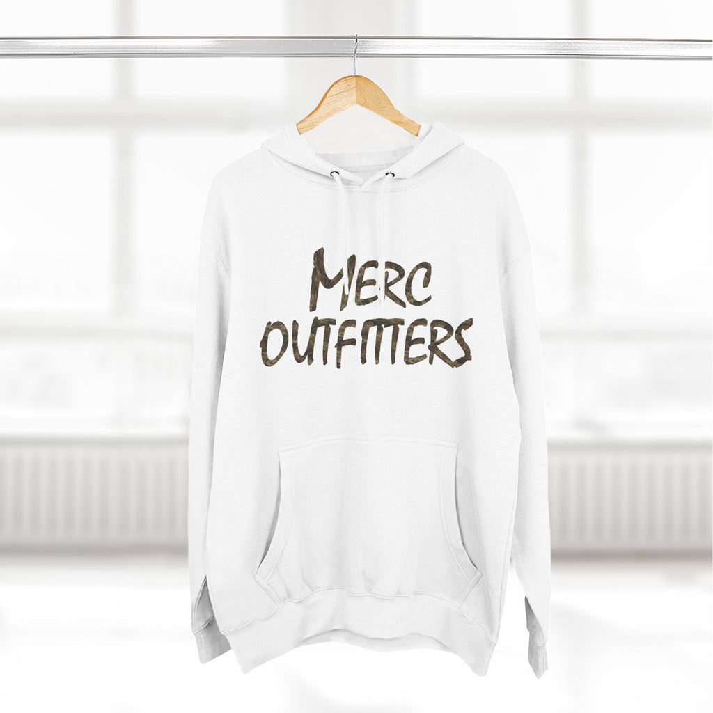Three-Panel Fleece Hoodie