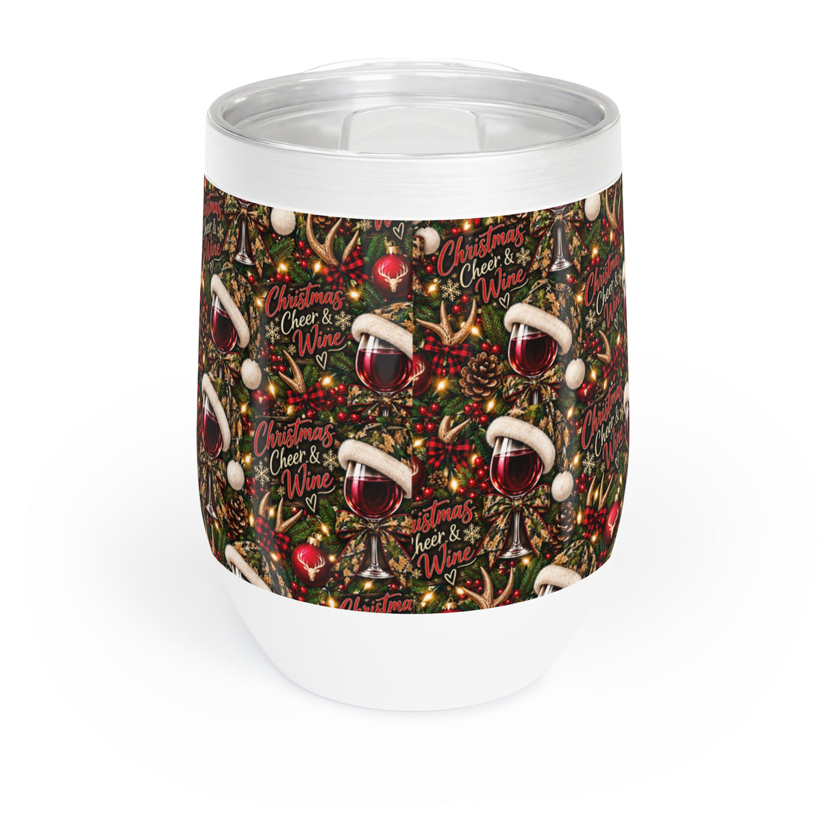 Christmas Wine Tumbler