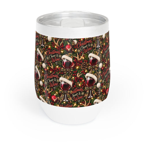 Christmas Wine Tumbler