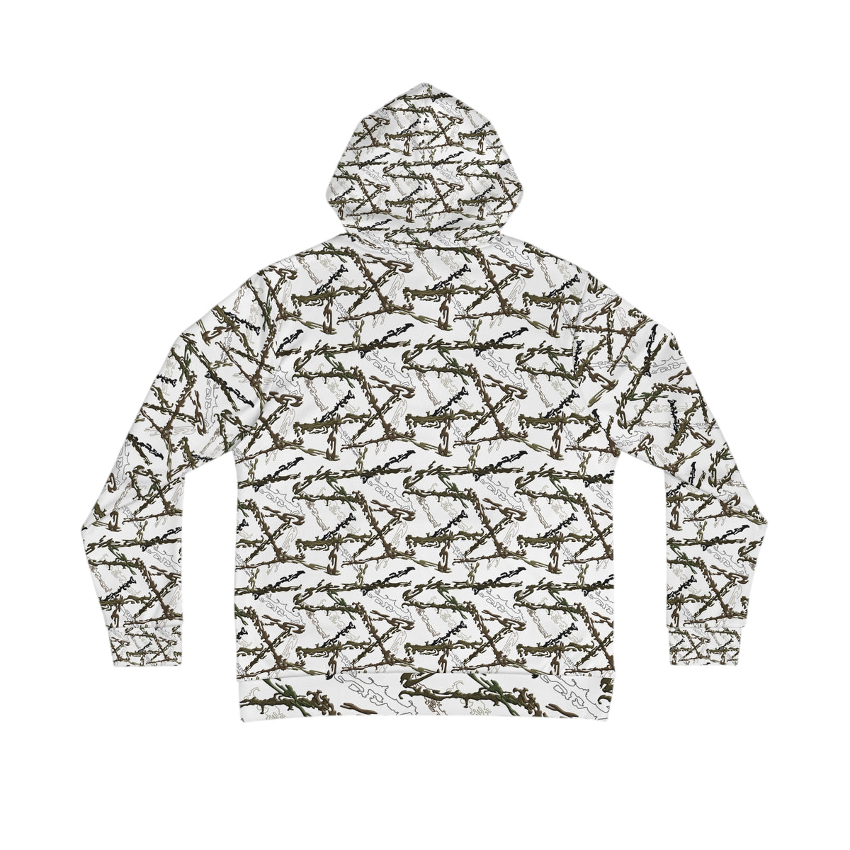 White (Hand Drawn) Camo Sweatshirt