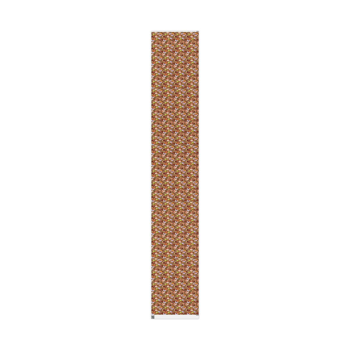 Christmas Gingerbread Pattern Wrapping Paper Roll — Festive Holiday Gift Wrap
