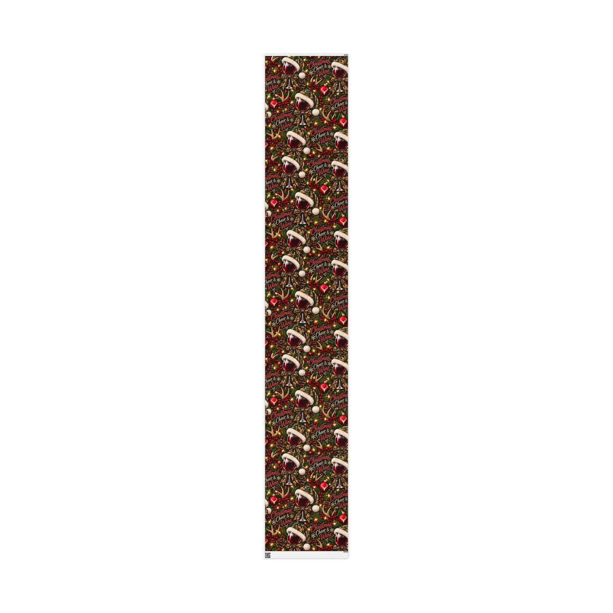 Christmas WINE and CAMO Wrapping Paper Roll