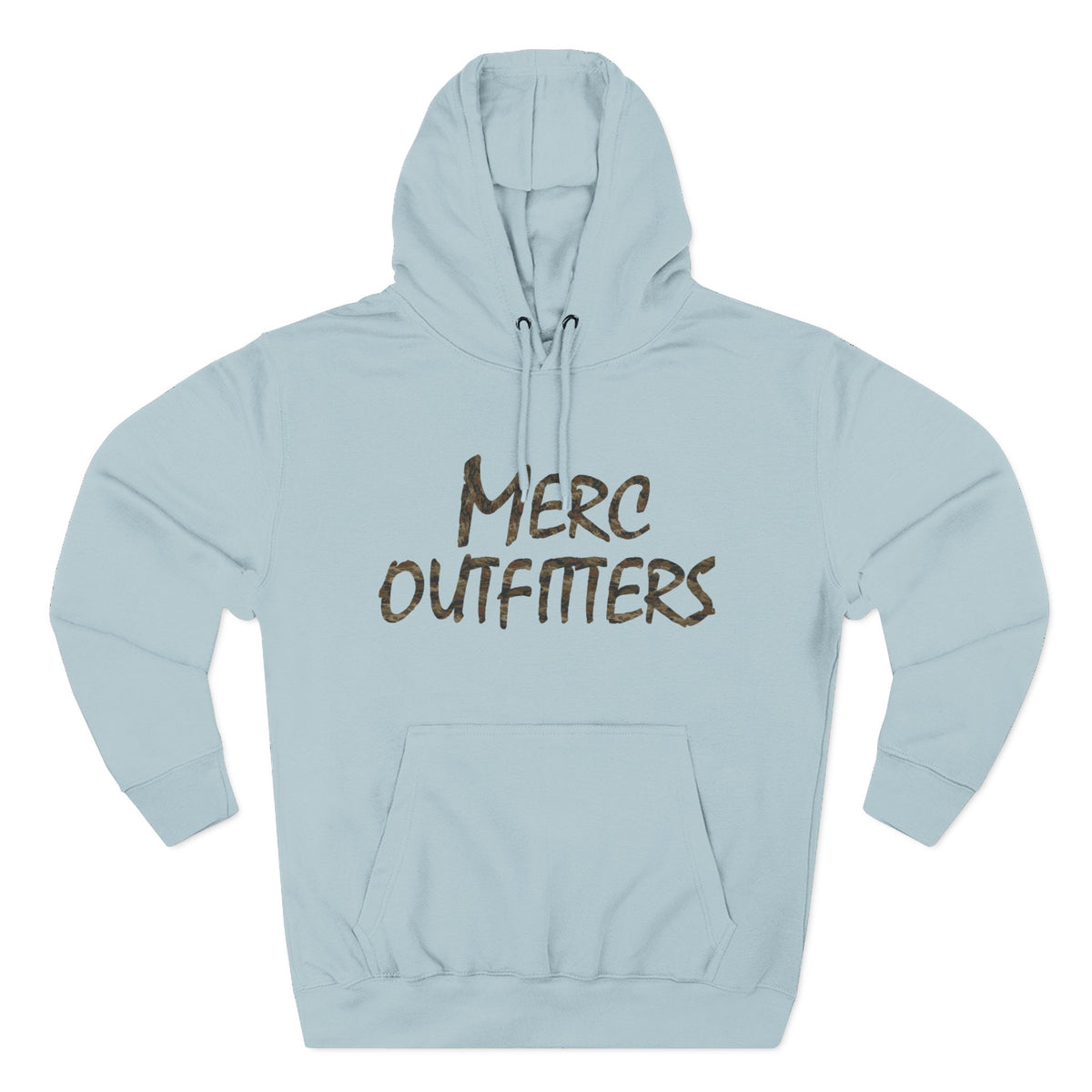 Three-Panel Fleece Hoodie