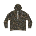 Realistic Woodland Camo Hoodie Sweatshirt