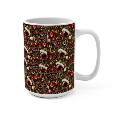 Christmas Cheer & Wine 15oz Mug