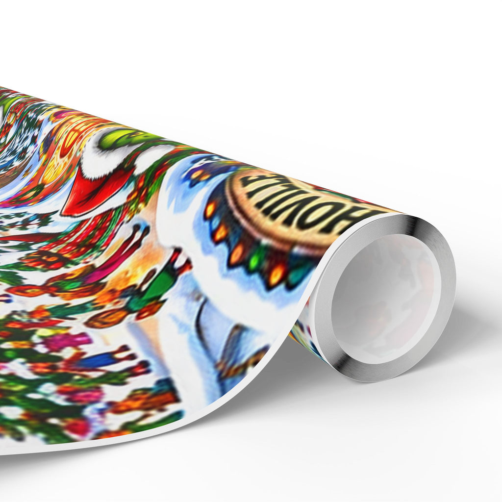 Green & Hairy Whooville Wrapping Paper Roll