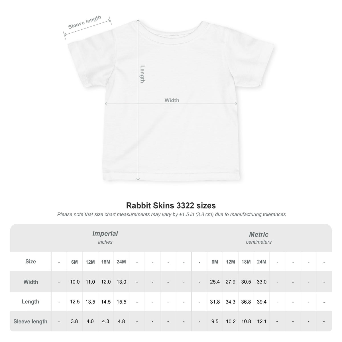 Merc Outfitters Infant Tee — Cute Brushed-Text Logo Baby T-Shirt