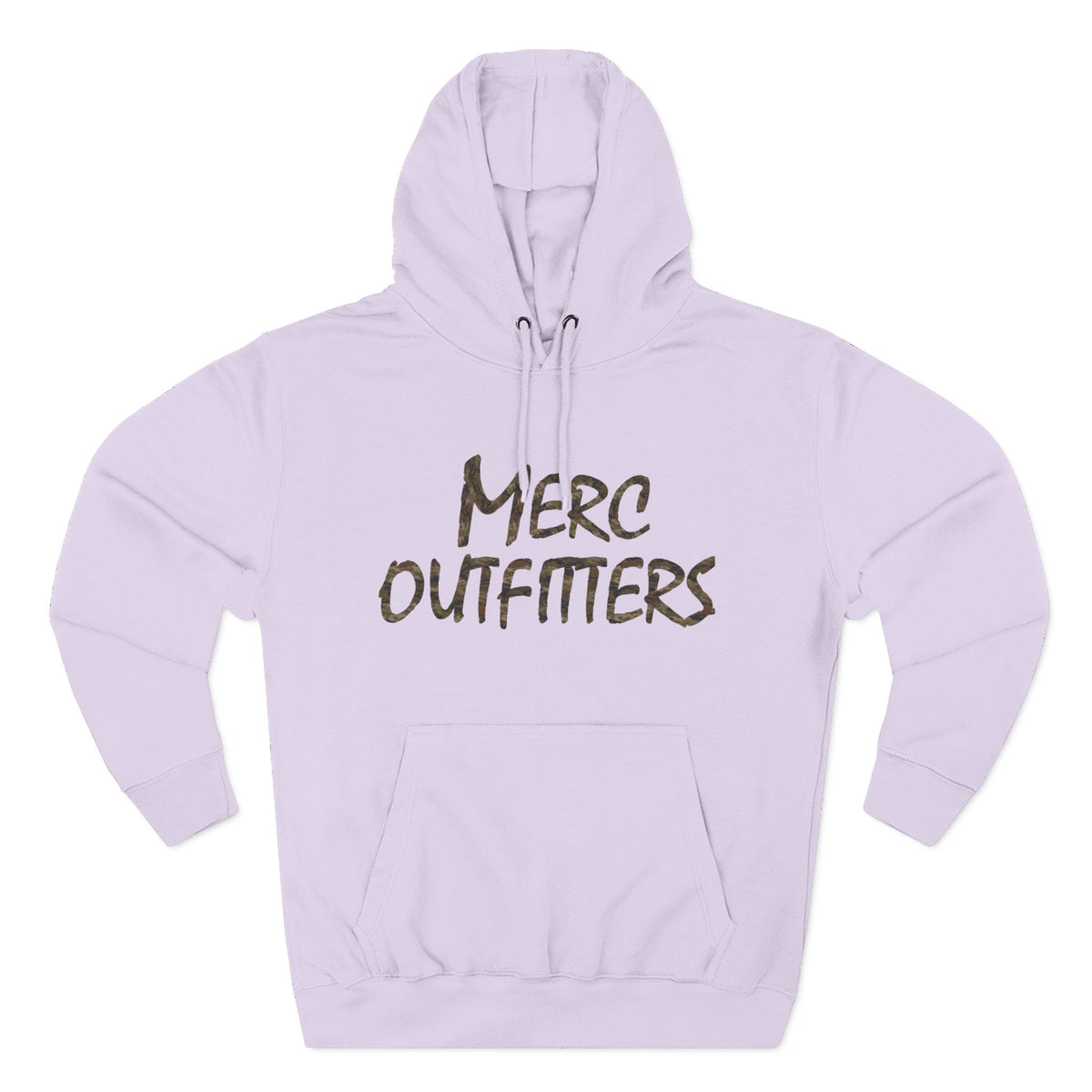 Three-Panel Fleece Hoodie