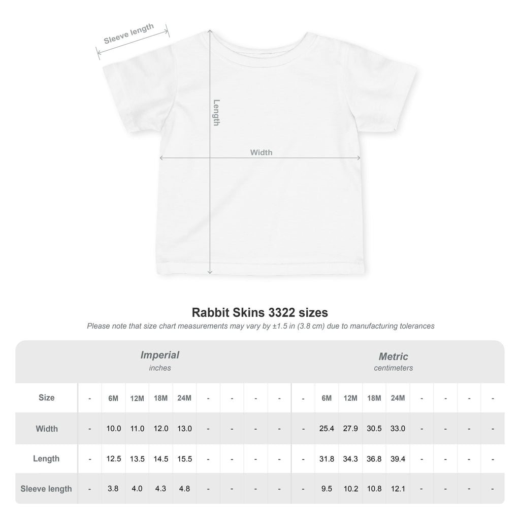 Merc Outfitters Infant Tee — Cute Brushed-Text Logo Baby T-Shirt