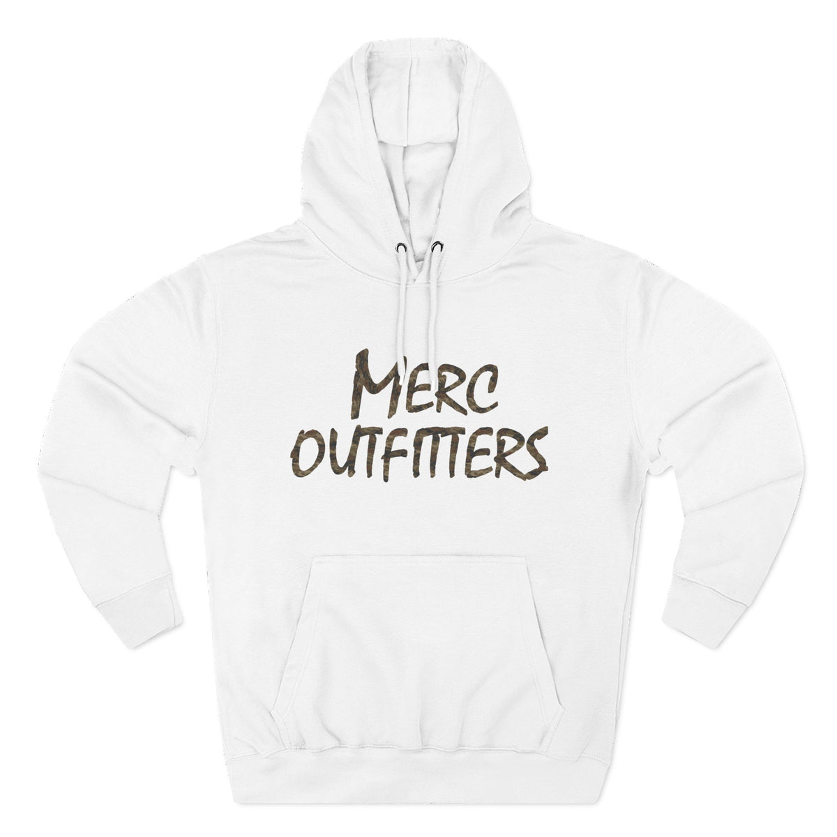 Three-Panel Fleece Hoodie