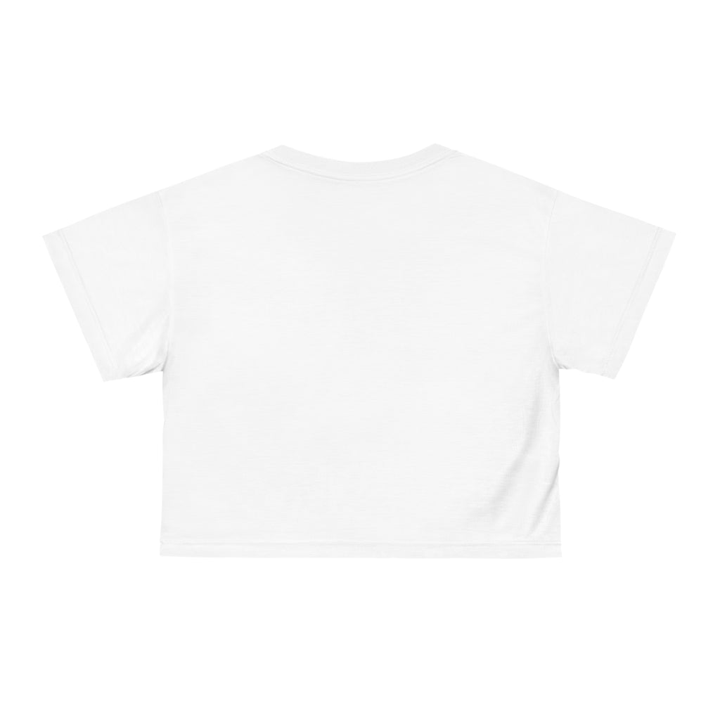 Merc Outfitters logo crop tee | camo distressed graphic top