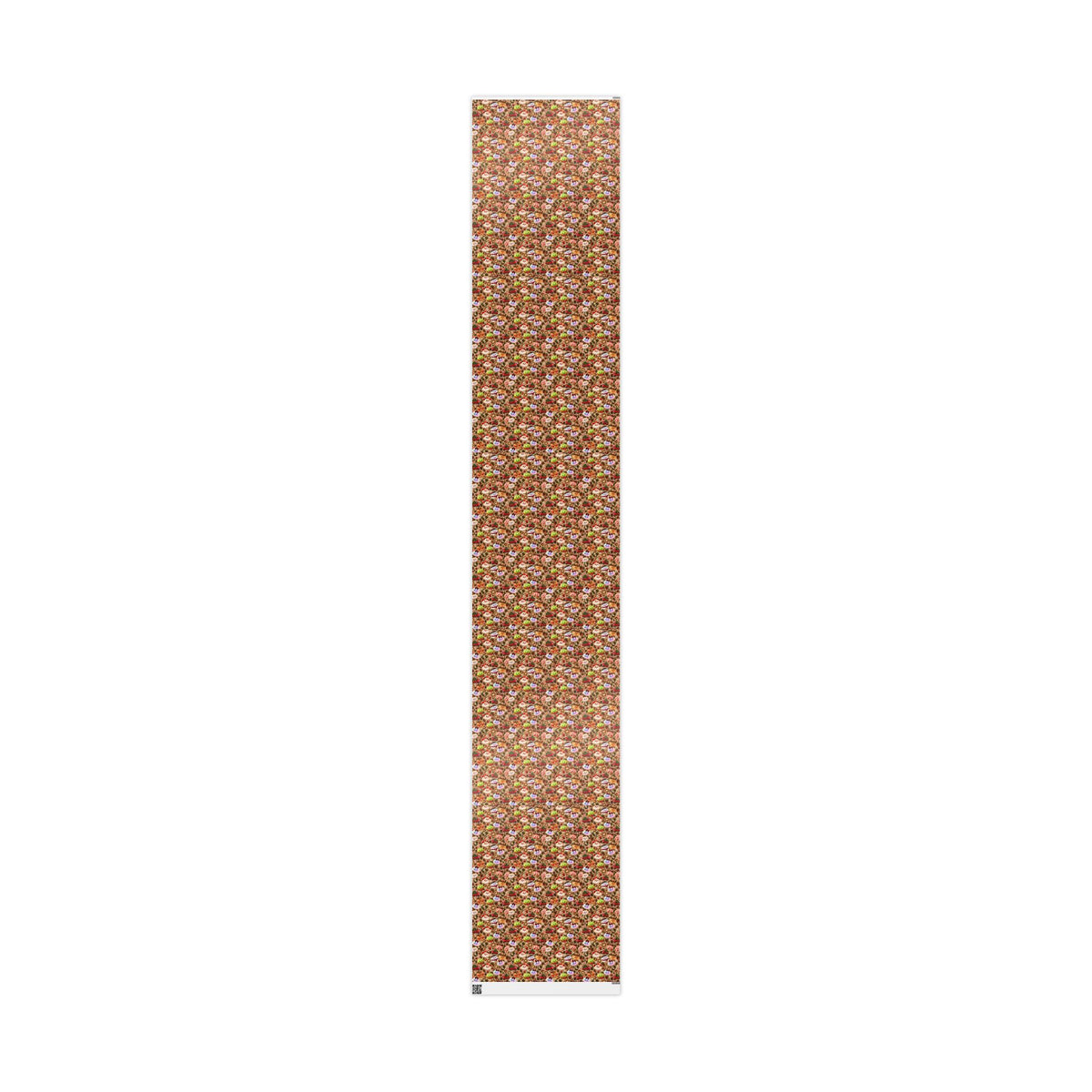 Christmas Gingerbread Pattern Wrapping Paper Roll — Festive Holiday Gift Wrap