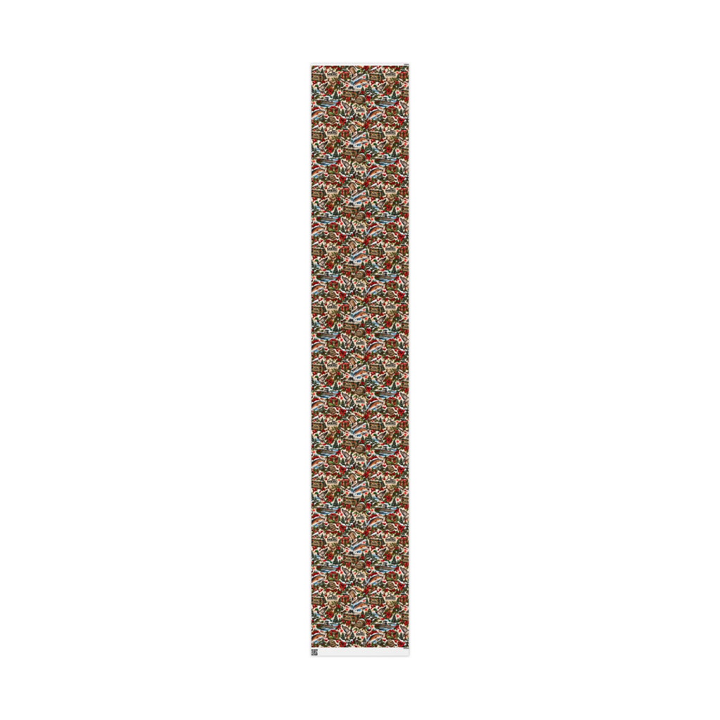 MERC Christmas HUNTING AND FISHING Wrapping Paper Roll
