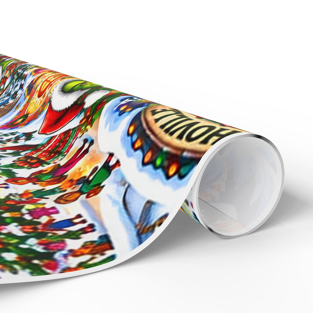 Green & Hairy Whooville Wrapping Paper Roll