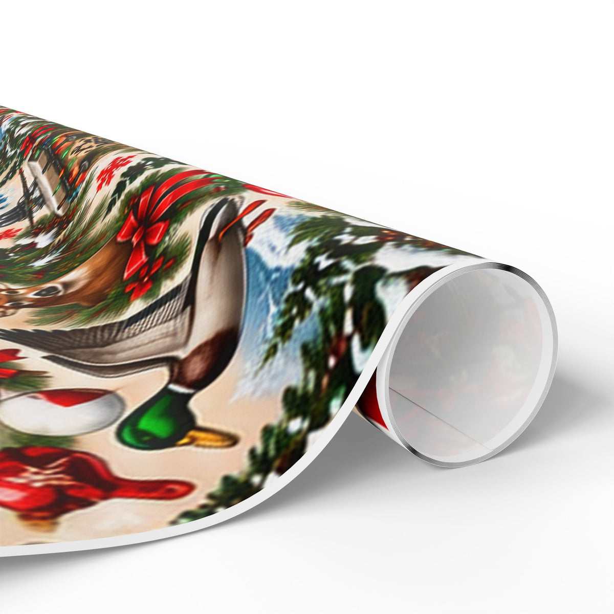 MERC Christmas HUNTING AND FISHING Wrapping Paper Roll