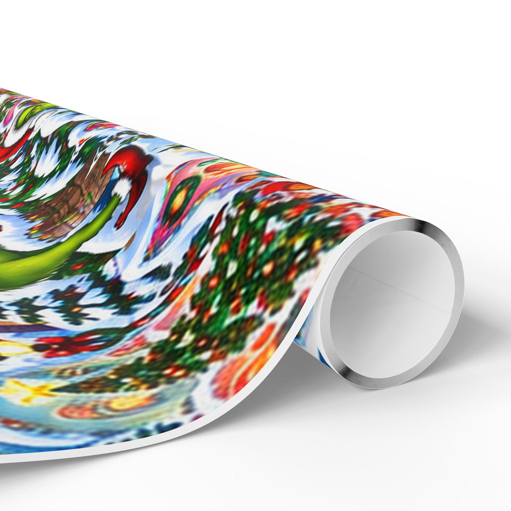 Green & Hairy Whooville Wrapping Paper Roll
